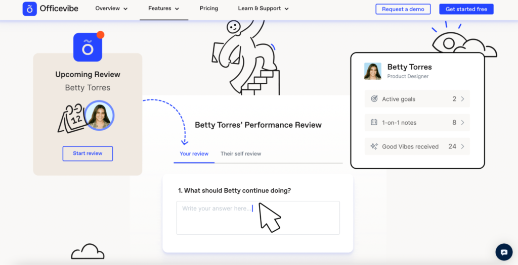 Officevibe homepage